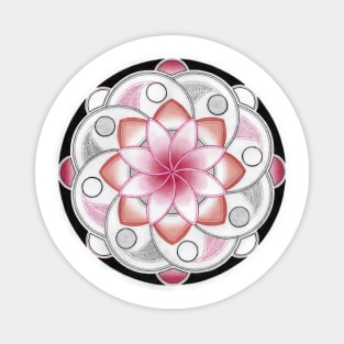 Lotus Mandala Magnet